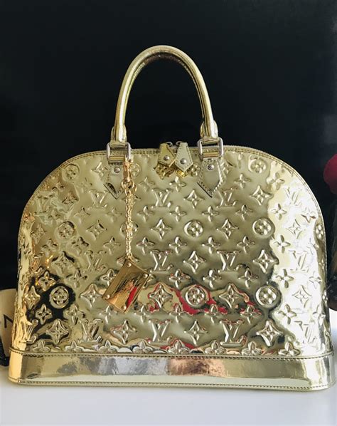 metallic Louis Vuitton handbags